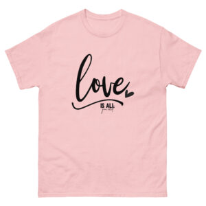 Unisex T-Shirt – Statement – Love is all you need TS07