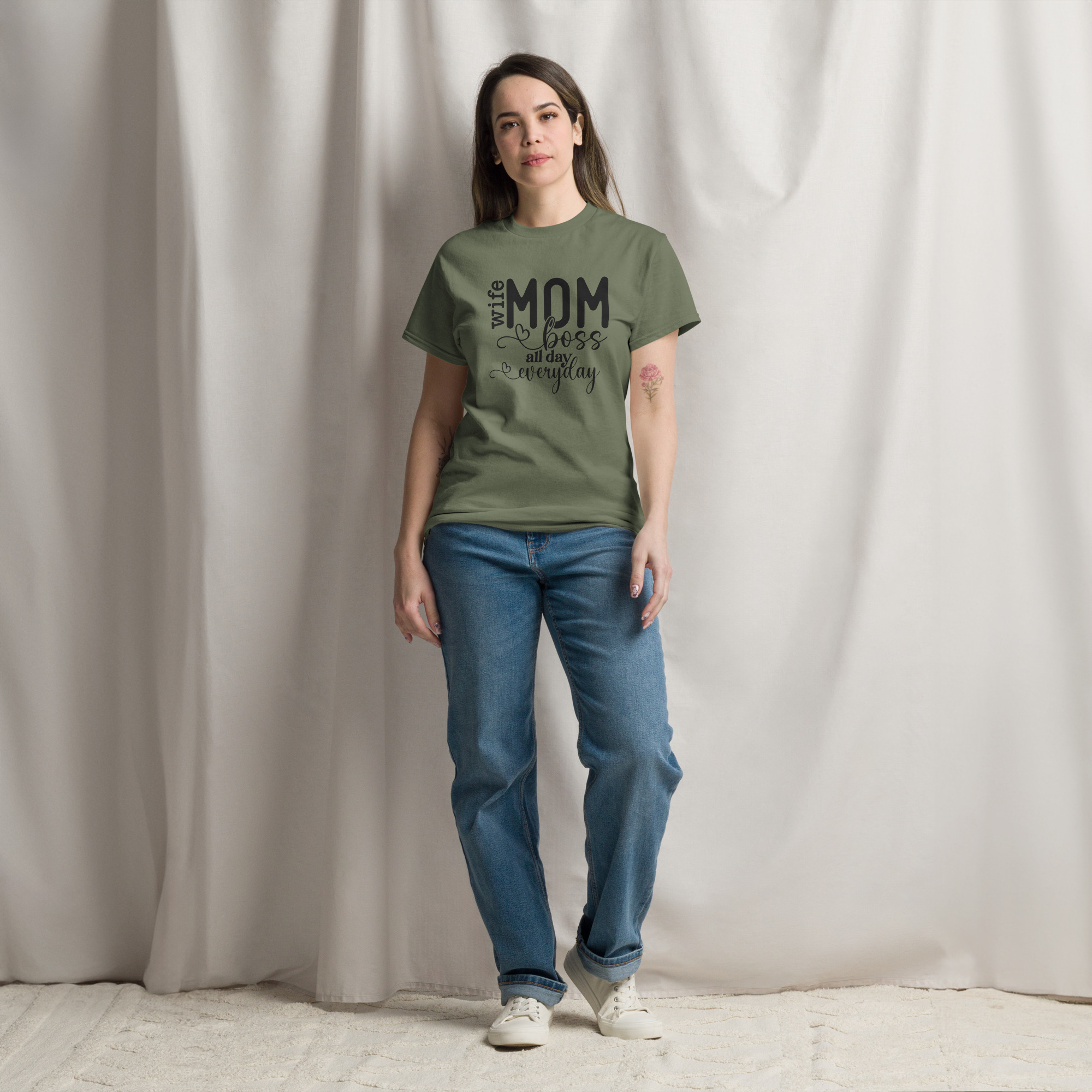 unisex-classic-tee-military-green-front-673ce9e2d5817.jpg