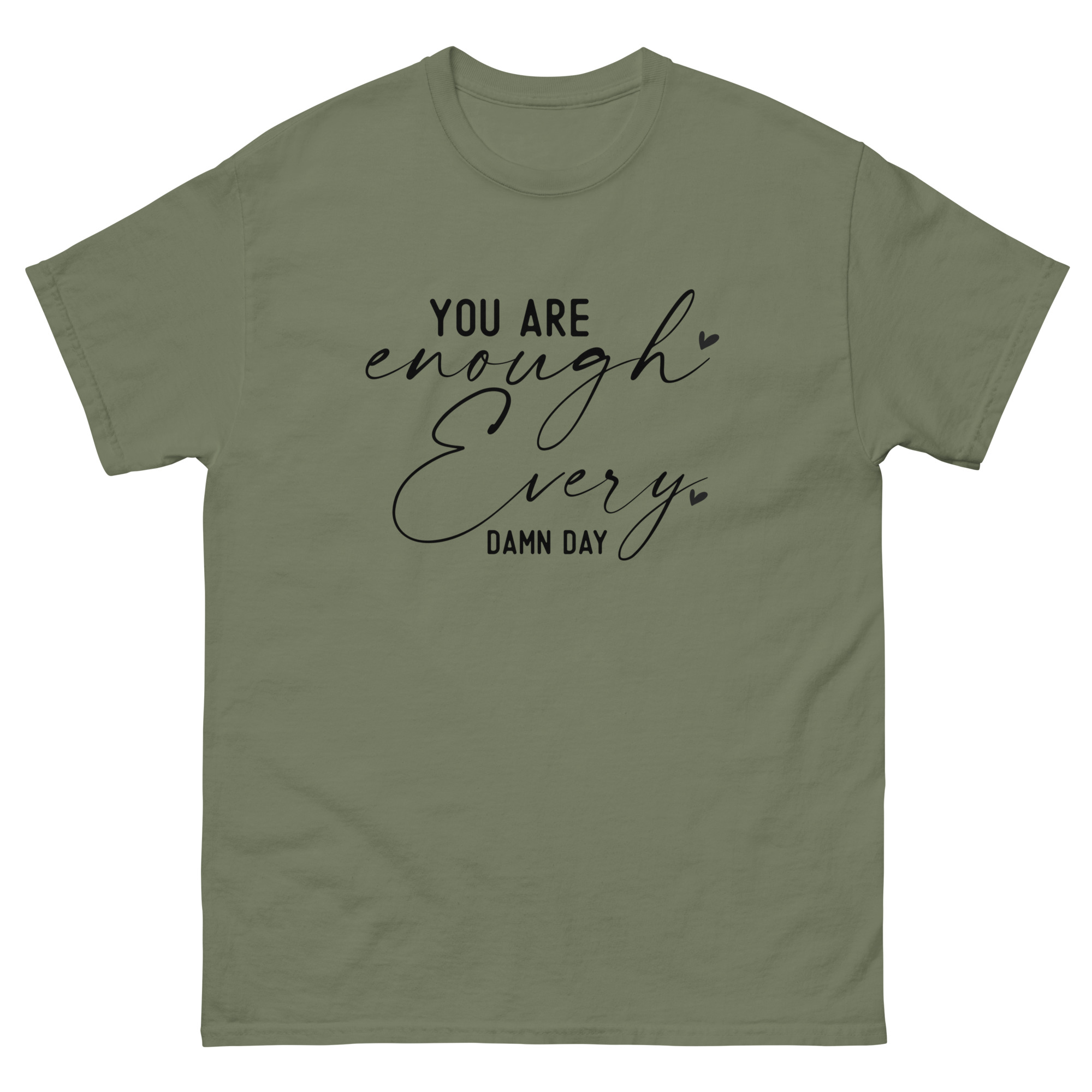 unisex-classic-tee-military-green-front-673d842231aba.jpg