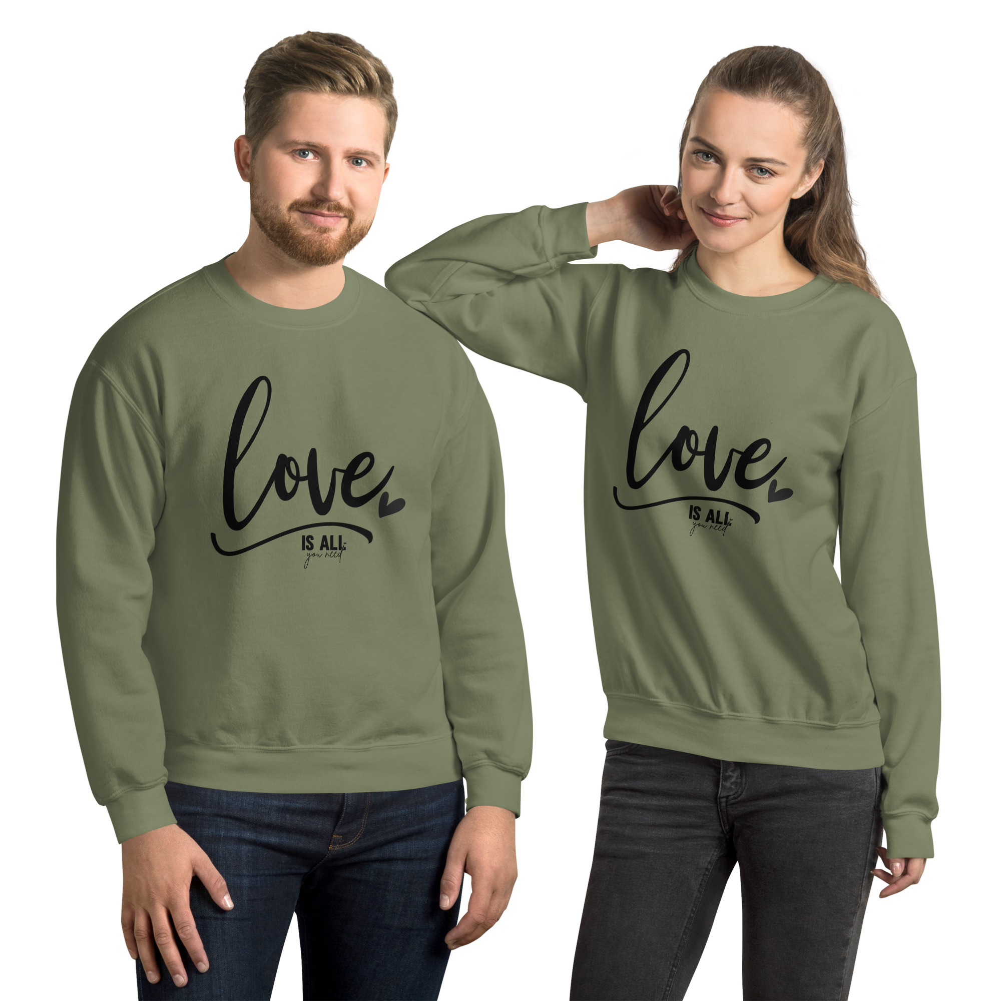 unisex-crew-neck-sweatshirt-military-green-front-67331aba41f00.jpg
