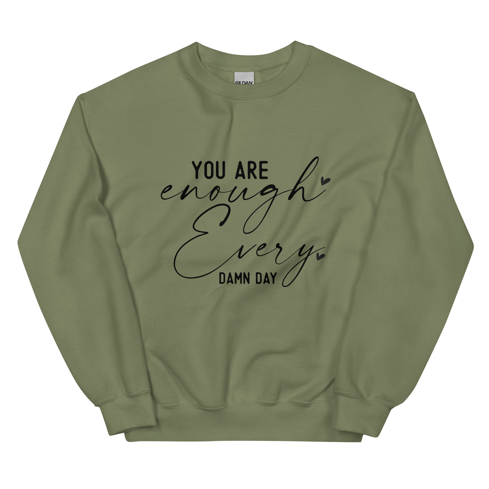 unisex-crew-neck-sweatshirt-military-green-front-67331ebfb3073.jpg