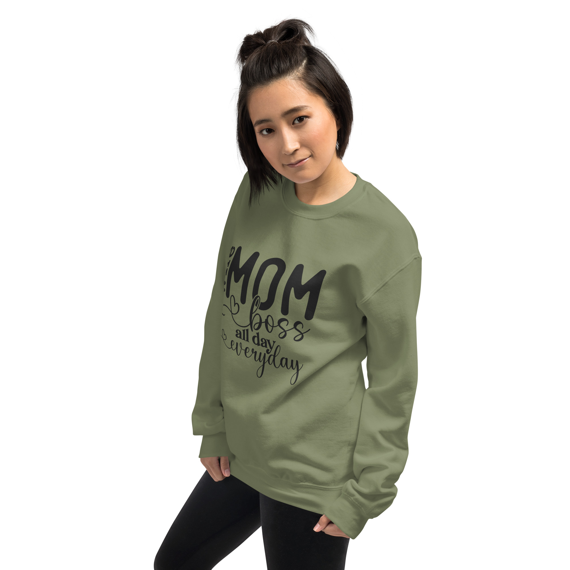 unisex-crew-neck-sweatshirt-military-green-left-front-67330e3c4f08a.jpg