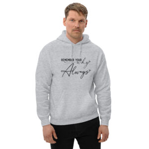 Unisex-Hoodie-Statement remember you why always HS02