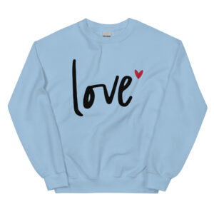 Unisex Sweatshirt – love VS33
