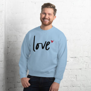 Unisex Sweatshirt – love VS33
