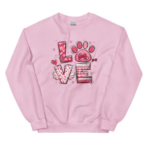 Unisex Sweatshirt – L O V E VS44