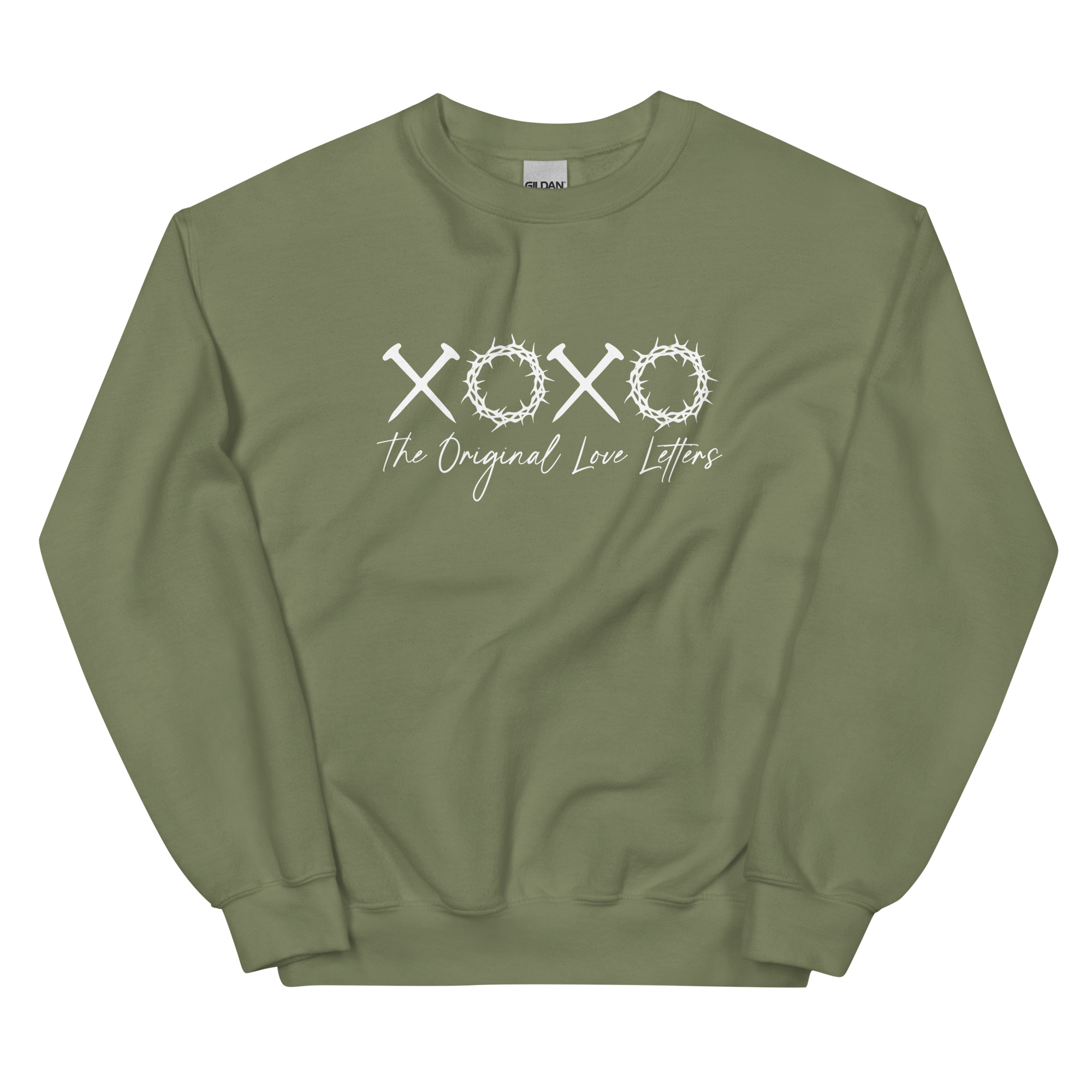 unisex-crew-neck-sweatshirt-military-green-front-677f992004ed4.jpg