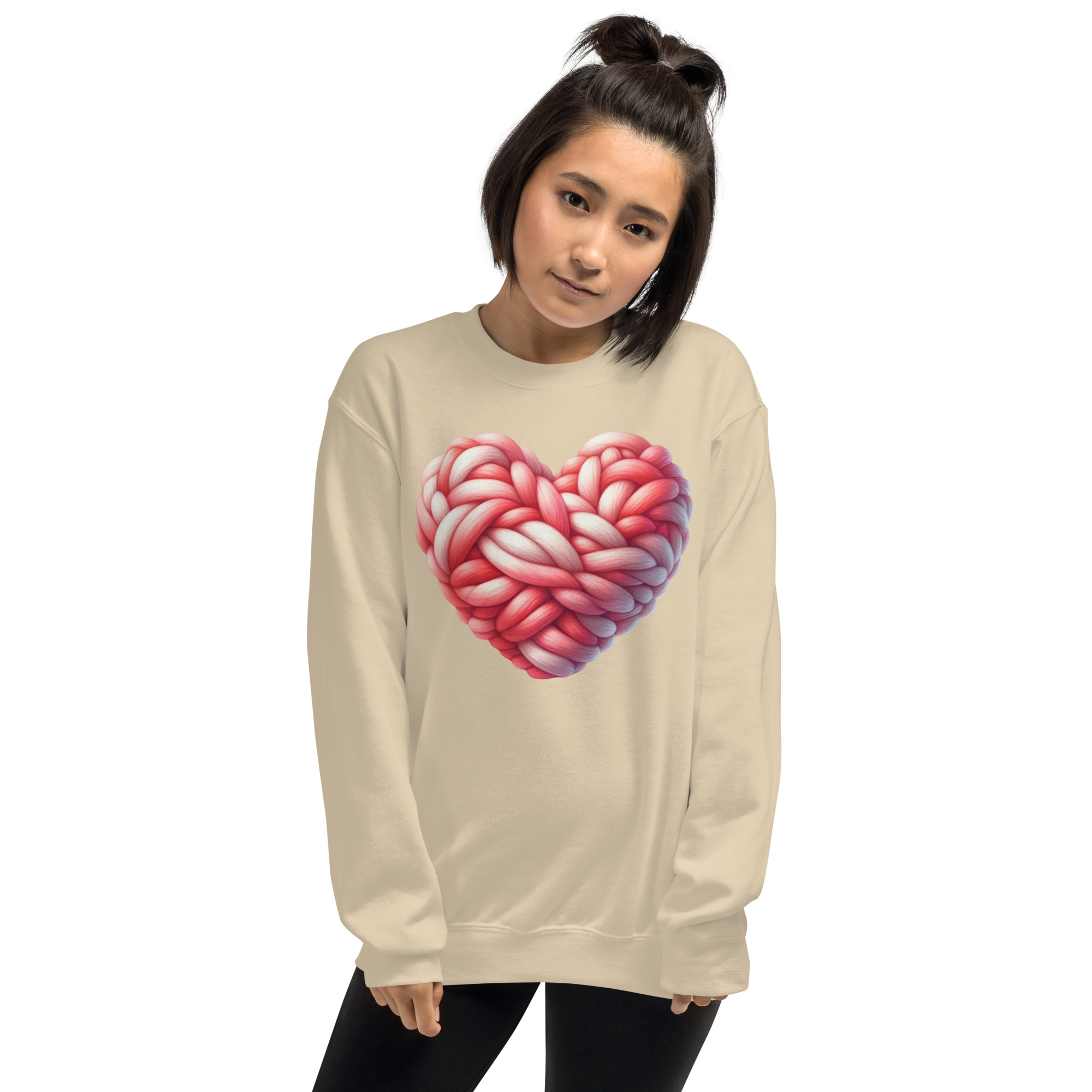 unisex-crew-neck-sweatshirt-sand-front-677e768f92c4e.jpg
