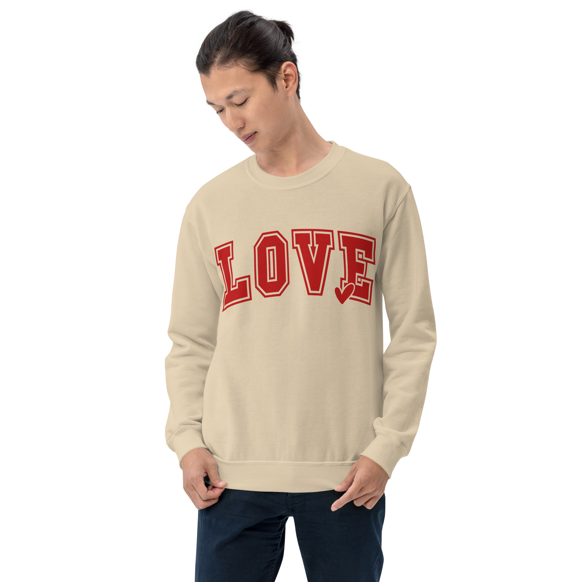 unisex-crew-neck-sweatshirt-sand-front-677f902a088ae.jpg