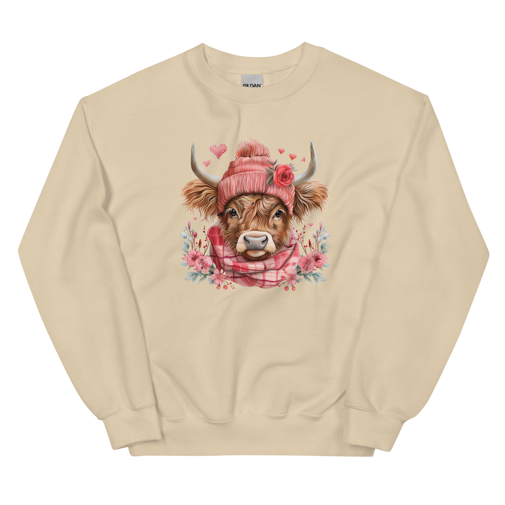 unisex-crew-neck-sweatshirt-sand-front-677fce6b9fce3.jpg