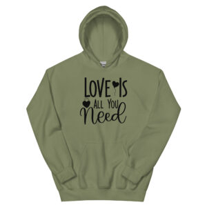 Unisex Hoodie – Love is all you need UH15