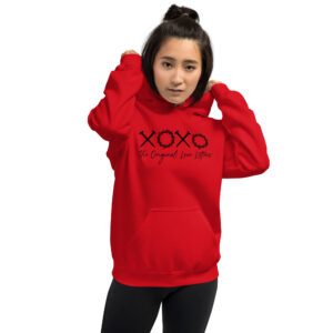 Unisex Hoodie – XOXO The Original Love Letters black UH40