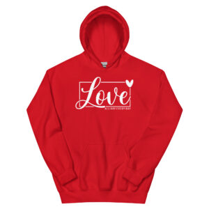 Unisex Hoodie – Love – all days UH41
