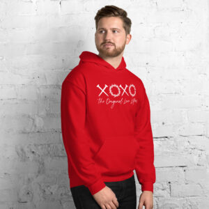 Unisex Hoodie – XOXO The Original Love Letters white UH38