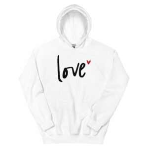 Unisex Hoodie – love UH33