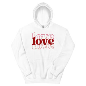 Unisex Hoodie – Love Love Love UH43
