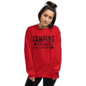 Unisex Sweatshirt – Camping mode US26